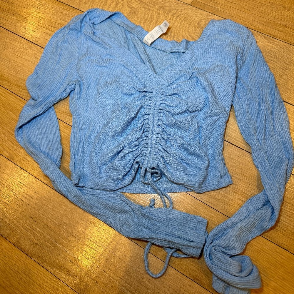 Long Sleeve Crop Top